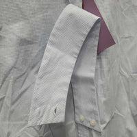 SS Show Shirt, 1x Button Collar *vgc, older, crinkled