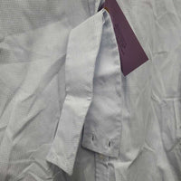 SS Show Shirt, 1x Button Collar *vgc, older, crinkled