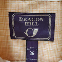 LS Show Shirt, 2x Button Collars *vgc, seam puckers, older
