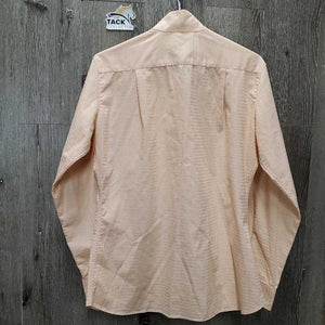 LS Show Shirt, 2x Button Collars *vgc, seam puckers, older