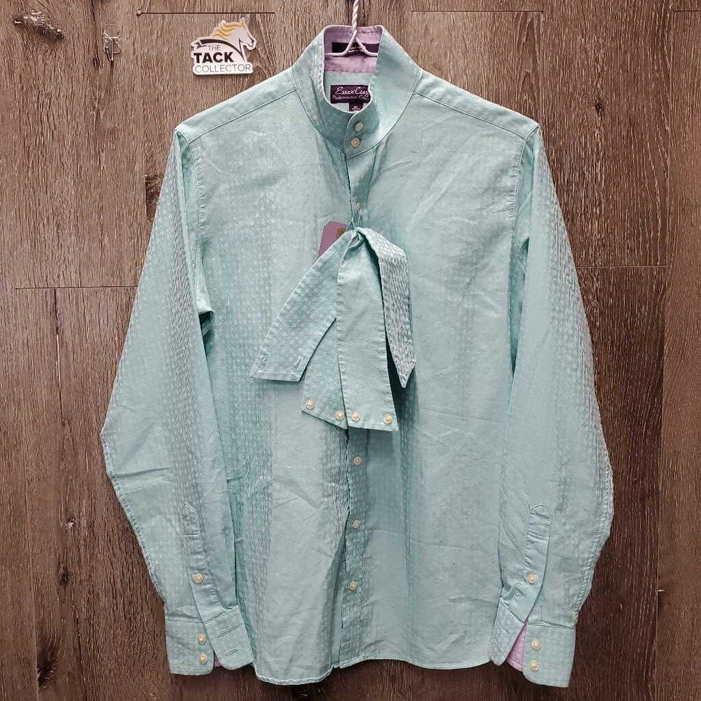 LS Show Shirt, 2x Button Collars *vgc, seam puckers, older