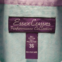 LS Show Shirt, 2x Button Collars *vgc, seam puckers, older
