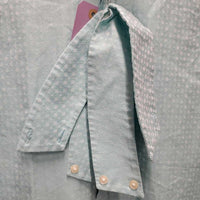LS Show Shirt, 2x Button Collars *vgc, seam puckers, older