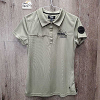 SS Polo Shirt, 1/4 Snap Up "RMSJ Champion" *vgc
