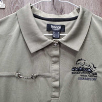 SS Polo Shirt, 1/4 Snap Up "RMSJ Champion" *vgc