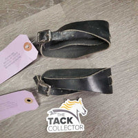2 Leather Jodphur Straps *vgc, twists, mnr stains
