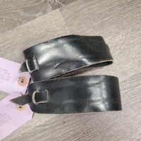 2 Leather Jodphur Straps *vgc, twists, mnr stains
