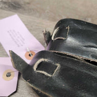 2 Leather Jodphur Straps *vgc, twists, mnr stains