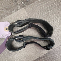 2 Leather & Velcro Easy Off Jodphur Straps *xc/like new