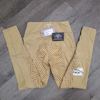 Lined Full Sticky Seat Riding Tight Breeches, bag *new
