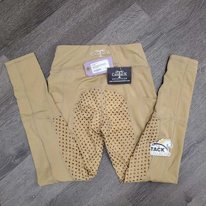 Lined Full Sticky Seat Riding Tight Breeches, bag *new