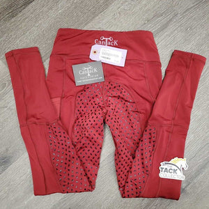 Lined Full Sticky Seat Riding Tight Breeches, bag *new