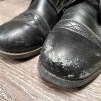 Paddock Boots, laces *gc, clean, rubs, scrapes, L: v.peeled

