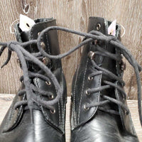 Paddock Boots, laces *gc, clean, rubs, scrapes, L: v.peeled

