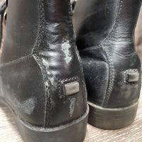 Paddock Boots, laces *gc, clean, rubs, scrapes, L: v.peeled
