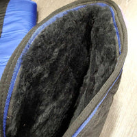 Tall Front & Hind Shipping Boots, Fleece Lining *xc/like new, mnr hair & rub?stain
