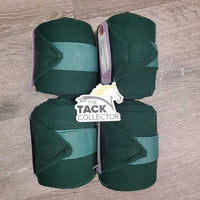 4 Thick Soft Cotton Stretchy Leg Wraps *xc, clean, mnr stains & hair
