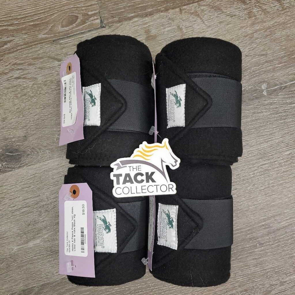 4 Fleece Polos *xc/, clean, v.mnr hair & rubs