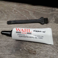 adj Clippers, blade guard, box, brush, oil *xc, mnr hair, SOUND AMAZING! Work, older?
