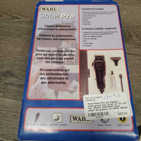 adj Clippers, blade guard, box, brush, oil *xc, mnr hair, SOUND AMAZING! Work, older?