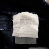 Full Seat Breeches *vgc, faded, seam puckers, curled inner waist, older