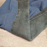 Full Seat Breeches, Pull On *fair, hairy, faded?, dry?stiff legs & seat, seams: rubs & frays, snags, sm holes, undone seams