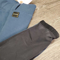 Full Seat Breeches, Pull On *fair, hairy, faded?, dry?stiff legs & seat, seams: rubs & frays, snags, sm holes, undone seams