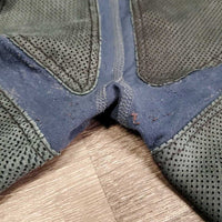 Full Seat Breeches, Pull On *fair, hairy, faded?, dry?stiff legs & seat, seams: rubs & frays, snags, sm holes, undone seams
