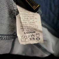 Full Seat Breeches, Pull On *fair, hairy, faded?, dry?stiff legs & seat, seams: rubs & frays, snags, sm holes, undone seams
