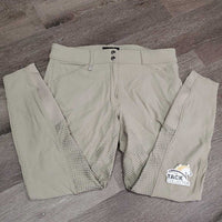 Hvy Full Sticky Seat Breeches *xc/like new, seam puckers, older
