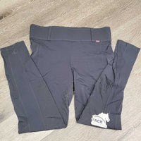 Sticky Full Seat Riding Tight Breeches, Pull on *gc, seam puckers, faded?, pulled belt loop stitching, rubs, frays

