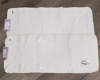 2 v.thin No Bow Fleece Leg Quilts *gc, clean, rubs, clumpy, mnr puckers & folds
