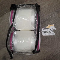 2 Satin & Sparkles Fleece Polos, bag *new