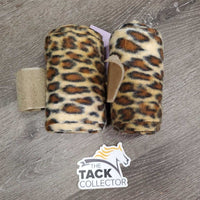 Pr Fleece Polos *xc, clean, mnr stretched edges
