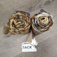 Pr Fleece Polos *xc, clean, mnr stretched edges