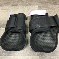 Pr Hind Boots, velcro *vgc/xc, clean, mnr scrapes & hairy velcro
