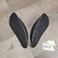 2 Lg, 8.5"L Dressage Saddle Front Velcro Blocks *like new
