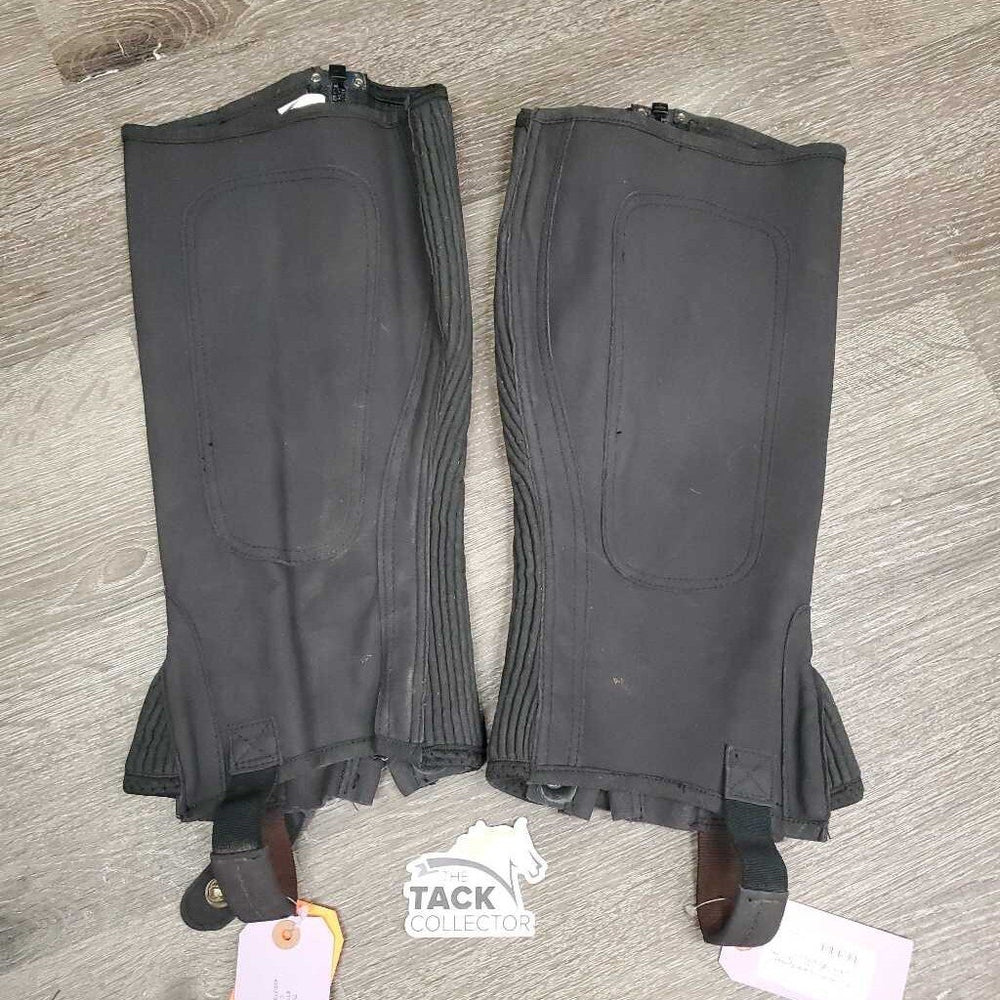 Microsuede Synthetic Half Chaps *vgc, rubs, faded? mnr stains & dirt