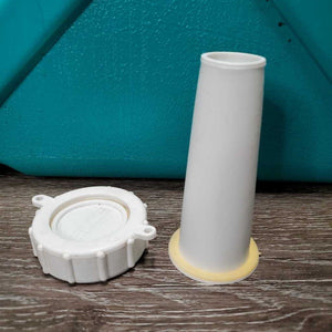Portable Water Jug, spout *vgc, clean, mnr dirty spout, scrapes & scratches, smells
