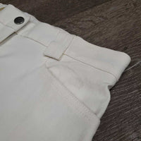 JUNIORS Euroseat Breeches, tag *new, older, sm stain
