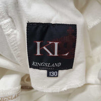 JUNIORS Euroseat Breeches, tag *new, older, sm stain
