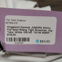 JUNIORS Sticky Full Seat Riding Tight Breeches, tag *new

