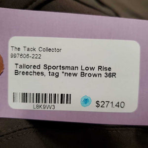 Low Rise Breeches, tag *new