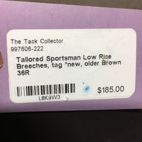 Low Rise Breeches, tag *new, older
