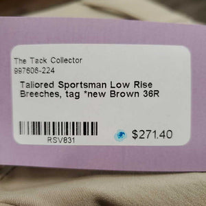Low Rise Breeches, tag *new