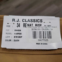 Natural Rise Euroseat Breeches, tag *new
