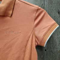 JUNIORS Young Rider Polo Shirt, 1/4 Zip Up, tag *new