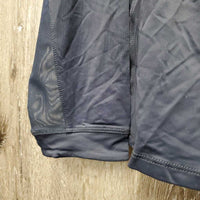 LS "Base Layer" Shirt, 1/4 Zip Up, Mesh Sleeves, tag *new
