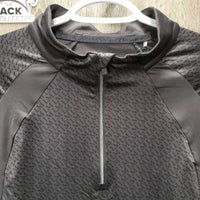 LS "Base Layer" Shirt, 1/4 Zip Up, tag *new