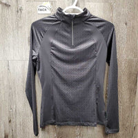 LS "Base Layer" Shirt, 1/4 Zip Up, tag *new